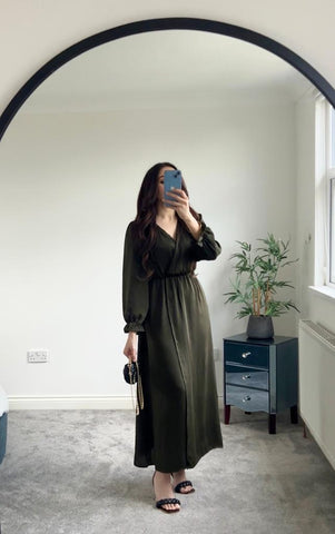 Mira Satin Dress